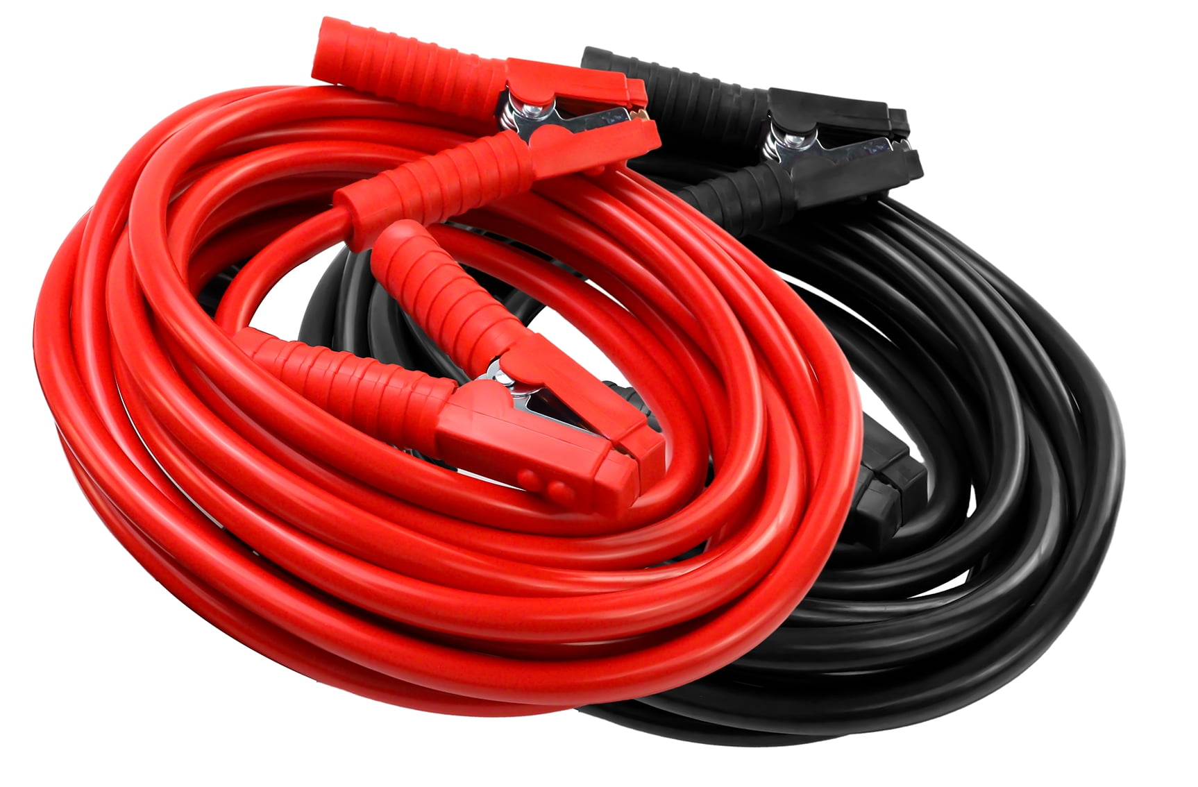 iMeshbean 2/0 Gauge Jumper Cables, 40FT 5000A Heavy Duty Automotive Booster Cables for Car Van Truck