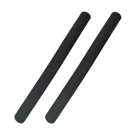 WEUVEB Thick Bicycle Grips Bike Handle Bar Grips Sponge Black 1 Pair