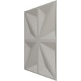 thumbnail image 4 of 19 5/8"W x 19 5/8"H Bailey EnduraWall Decorative 3D Wall Panel, Universal Aged Metallic Rust (Covers 2.67 Sq. Ft.), 4 of 5