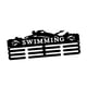 thumbnail image 3 of Perchero para medallas, expositor de medallas deportivas, organizador de hierro negro para carreras deportivas nadar, 3 of 9