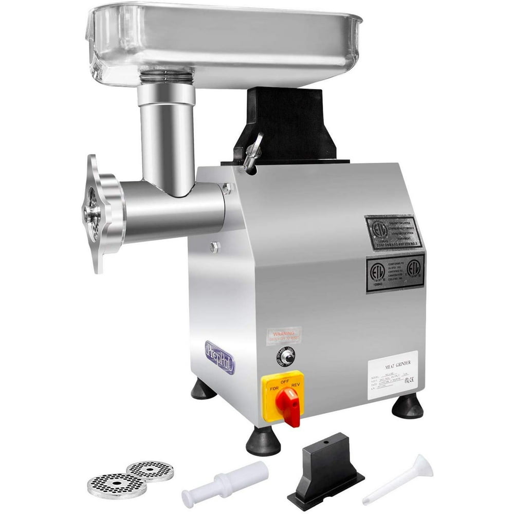 Commercial Electric Meat Grinder,PREPPAL PPG22 1.5 HP 1100W Electric