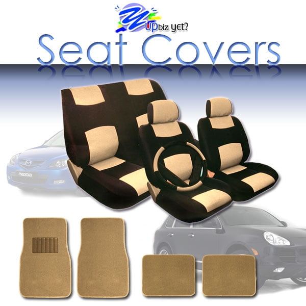Sedan Seat Covers Paw Print Car Seat Covers Fits 2005 to 2008 Toyota Corolla