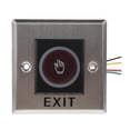 thumbnail image 2 of Interruptor de Salida de Acero Inoxidable Shamjiam Infrarrojo 12V DC 86x86mm, 2 of 9