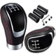 thumbnail image 1 of Dww-red Accesorio Universal para automóvil Tuning Perilla de Cambio de Marchas de Cambio de 5 velocidades para Manual automático 8 mm 10 mm 12 mm de diámetro, Costuras Negras, 1 of 5