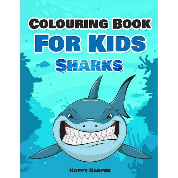Shark Colouring Book, (Paperback)