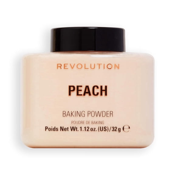 Makeup Revolution Loose Baking Powder - Peach - 1.12oz