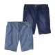 thumbnail image 1 of Atlas For Men - Pantalón Corto Multibolsillos para Hombre - Pack de 2 (Azul Oscuro, Azul Claro), 1 of 3