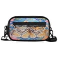 3-in-1 Crossbody Phone Wallet Wristlet Baby Tiger Tropical Graphic ...