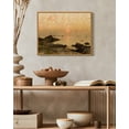 thumbnail image 3 of Drsoum Vintage Coastal Sunset Wall Art 11x14in Natural Framed Rustic Retro Seaside Dusk Prints Farmhouse Classic Decorations for Living Room Bedroom, 3 of 6