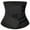 Black #1, variant on COMFREE Neoprene Long Torso Sauna Waist Trainer Corset Sweat Trimmer Belt for Women Compression Workout Fitness