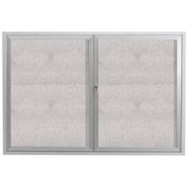 48 in. W x 36 in. H Outdoor Enclosed Bulletin Board