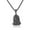 Black, variant on Stainless Steel Extra Large Hip-Hop Jesus Mens Pendant Necklace, 24"