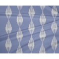 thumbnail image 4 of oneOone Tissu Polyester Lycra Rayé Ikat Imprimé au Mètre 56 Pouces de Large, 4 of 4