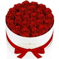 thumbnail image 1 of Flores preservadas Perfectione Roses 27 rosas en caja roja, 1 of 6
