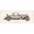 thumbnail image 2 of Fantini, Antonio 24x12 Gold Ornate Wood Framed with Double Matting Museum Art Print Titled - Cadillac 1931, 2 of 4