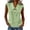 *Green, variant on VBVC Women's Sleeveless Peter Pan Collar Shirt, Ladies' Breathable Button Down Tank Top, Casual Solid Color V-Neck Blouse For Women,Army Green,S-3XL