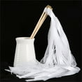 thumbnail image 4 of Wedding Twirling Laces Streamers White Ribbons Fairys Stick for Wedding, 4 of 11
