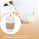 thumbnail image 2 of Toystoory Taza de café de trigo, taza de leche de agua de estilo Simple con tapa, barra de sellado para el hogar, botella para beber, viaje al aire libre, Cocina y Comedor Amarillo Toystoory HA081640-02, 2 of 6