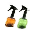 thumbnail image 4 of Vogacara Botella de espray para peluquería, herramienta de aspersión, botellas de almacenamiento, modelado de Calavera, pulverizadores de agua Cuidado del cabello Naranja, 4 of 6