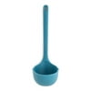 Thyme & Table Food Safe Heat Resistant Silicone Ladle, Blue