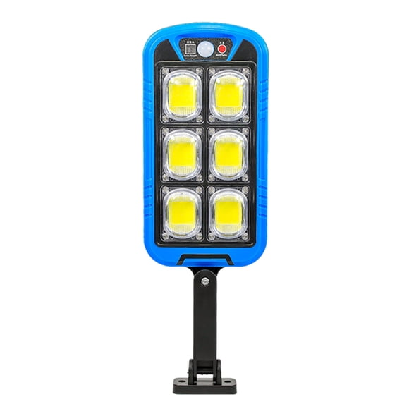 Street - IP65 Lumières Extérieures Alimentées Crépuscule à Casser avec Capteur de Mouvement Lampadaires de Sécurité pour Parc de Stationnement - Télécommande