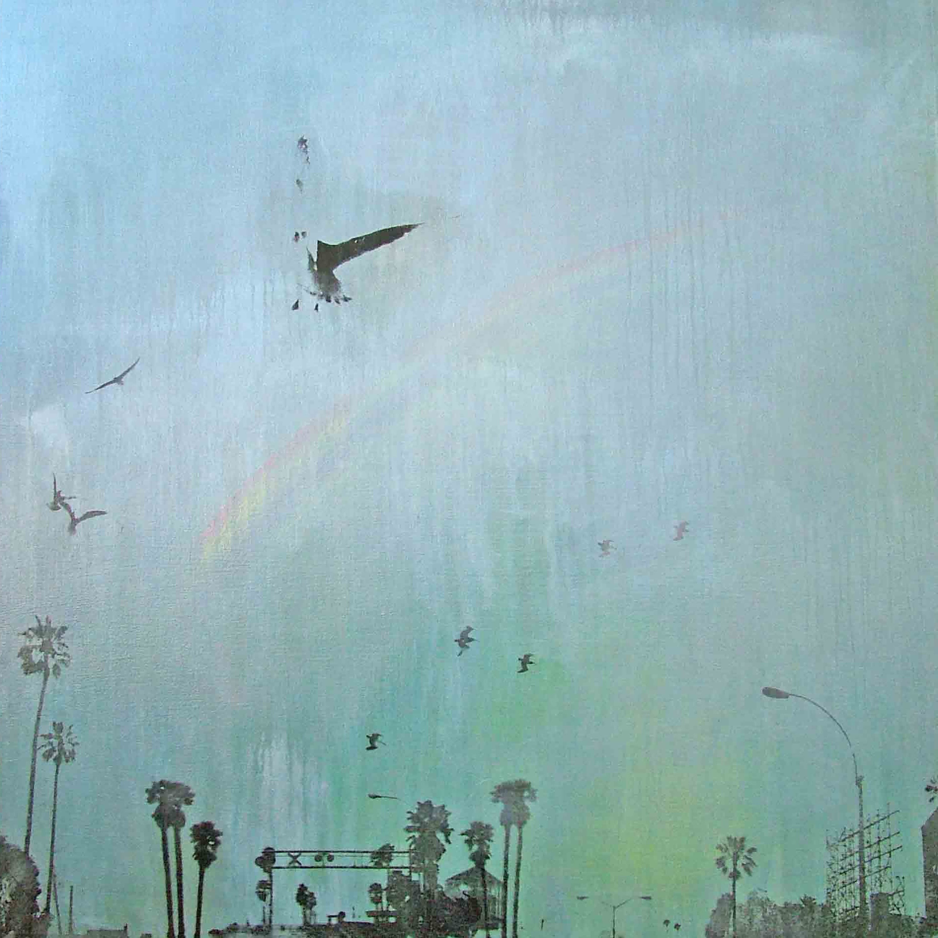 Marmont Hill "End of the Rainbow" by Tracy Silva Barbosa Painting Print on Canvas