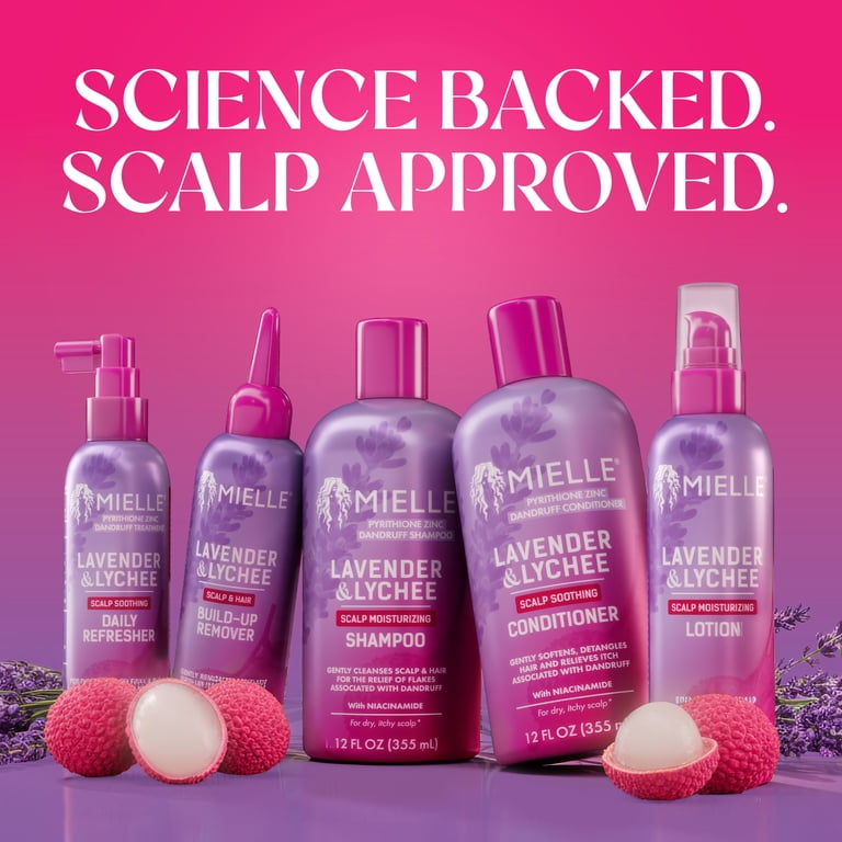 Mielle Lavender and Lychee Scalp Moisturizing Dandruff Shampoo