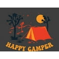 thumbnail image 2 of Adventure Society Happy Camper Charcoal Men's Crew Neck Short Sleeve Tee-3XL, 2 of 2