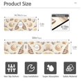 thumbnail image 3 of Yayeee Faucet Mat for Kitchen Sink 30" Diatomite Long Splash Guard Pad, Beige Watercolor Seashells, 3 of 7