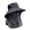 Dark Gray, variant on Full Coverage Sun Hat for Women Men, Wide Brim Outdoor Fishing Hat with Neck Flap & Face Cover, Breathable Lightweight Bucket Hat for Hiking Gardening Cycling Travel