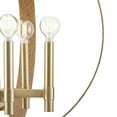 thumbnail image 3 of P400392-205 Progress Lighting Allegheny - 6 Light Chandelier-35.5 Inches Tall and 32 Inches Wide-Soft Gold Finish, 3 of 16