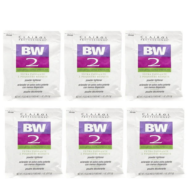 Clairol Bw2 Extra Strength Powder Lightener 1 Oz 6 Pack 6 X Hc Crl30 Walmart Com Walmart Com