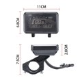 thumbnail image 4 of 2X Panel de Control de Pantalla de Scooter Eléctrico, Indicador de Modo de Potencia, Velocidad, Medidor, Accesorios de Tablero Impermeables, 4 of 7