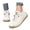 White, variant on DSJLMQ Women's Adjustable Elastic Shoes Lightweight Non-S𝗅ip Shoes S𝗅ip On Breathable Sneakers Soft Comfort Flat Shoes Casual Walking L𝗈afers