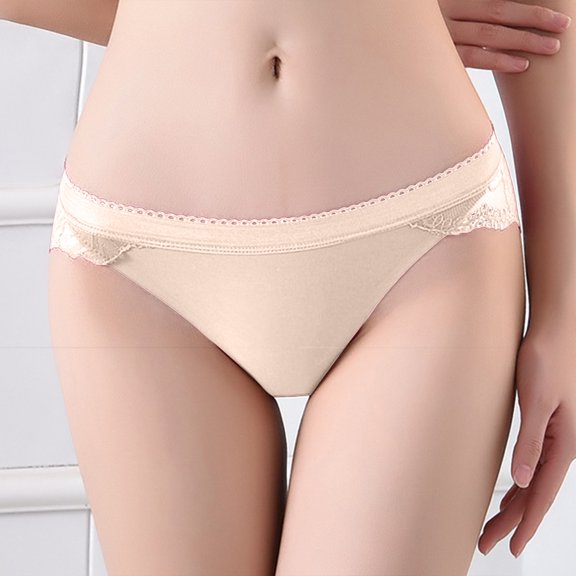 Vedolay Womens Briefs Seamless Underwear for Women No Show Panties Feel Air Invisibles Bikini Panties,Purple One Size