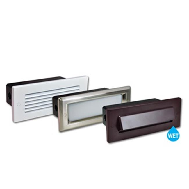 Nora Lighting NSW85132W 4W LED Brick Step Light With Horizontal