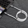 thumbnail image 4 of Cable de datos suave con absorción magnética de 1 m/3,3 pies Cable de carga rápida micro USB portátil, 4 of 5
