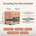 thumbnail image 4 of Our Place Wonder Oven, 6-in-1 Air Fryer & Toaster Oven, 2-Rack, 13 Qt, 4 of 7