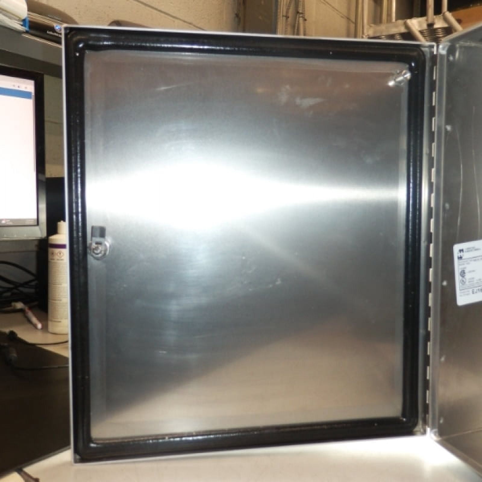 Hammond 16x14x8" NEMA 4 Aluminum Junction Box Enclosure EJ16148AL