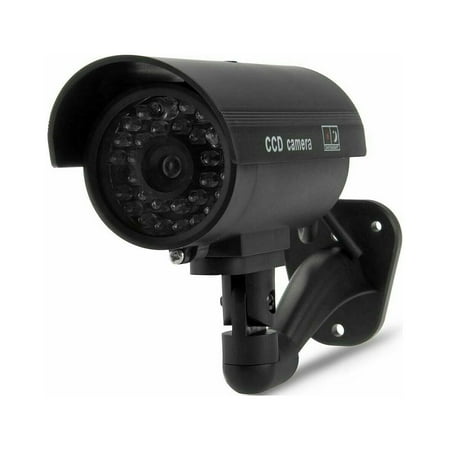 SHCKE Dummy Camera for Home Security - Dummy Fake Security Camera CCTV Surveillance System with Cable and Flashing LED Light (Black) price history on PriceWatchPro