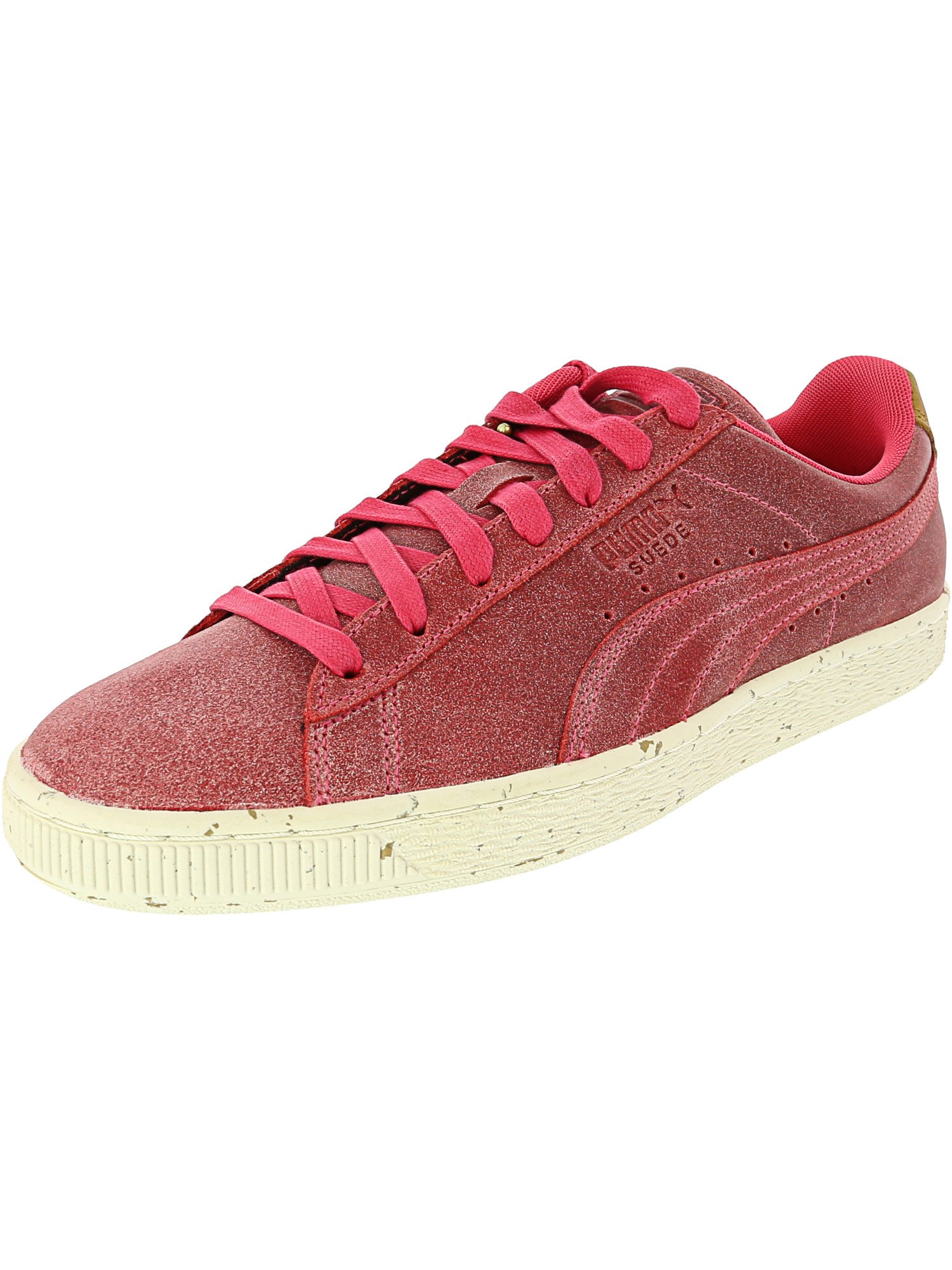 mens pink suede pumas