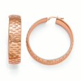 thumbnail image 1 of Boucles d'Oreilles Rondes en Bronze Diego Massimo Rose Ton, 1 of 5