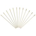 thumbnail image 1 of Uxcell 12 Pcs Palillos de Cóctel de Acero Inoxidable, 4.33" Palillos de Martini Reutilizables para Bebidas y Aperitivos, Dorado, 1 of 7