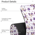 thumbnail image 4 of Yayeee Faucet Mat for Kitchen Sink 14.7" Diatomite Long Splash Guard Pad, Purple Halloween Gooses, 4 of 7