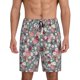 thumbnail image 1 of Balery Daisies Flowers Pantalones cortos de pijama de punto de algodón para hombre con cinturilla y bolsillos-Large, 1 of 6
