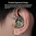 thumbnail image 4 of para auriculares KZ EDX Lite IEM: sonido superior, diseño ergonómico, intercambiables, 4 of 10