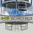 thumbnail image 4 of Sportspower TruJump 14' Trampoline with Safety Enclosure & Jump Mat with Lifetime Warranty, 4 of 9