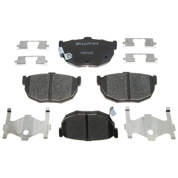 Disc Brake Pad-Service Grade Ceramic Rear Raybestos SGD323AC Fits select: 1997-2006 HYUNDAI ELANTRA, 2006-2009 KIA SPECTRA
