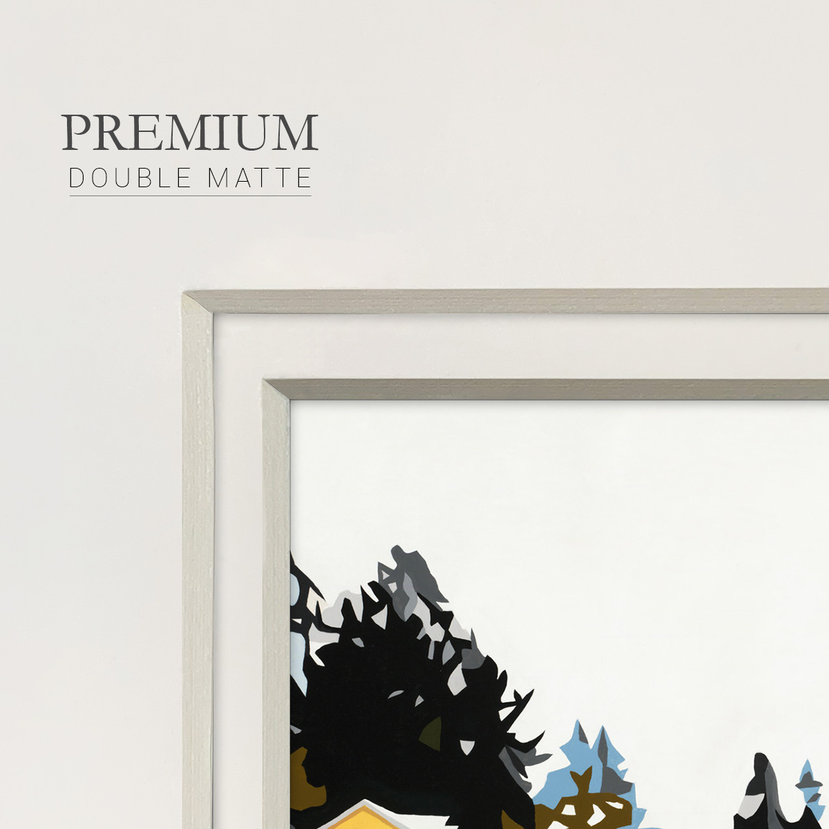 WinterhoodPremium Framed Print