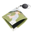 thumbnail image 4 of Toalla de pelota de Golf, limpiador de cabeza de palo de Golf para hombres y mujeres con hebilla de llavero retráctil, bolsillo limpiador de pelotas, 4 of 8